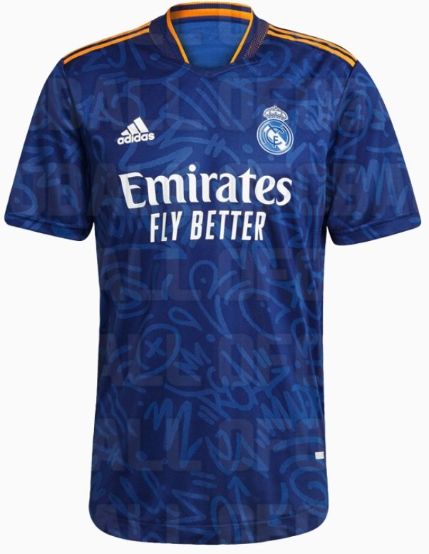 Camisa II Real Madrid 2021 2022 Adidas oficial